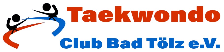 Banner-Bild mit zwei abstrakten
        Kämpfern und dem Schrifzug Taekwondo Club Bad Tölz e.V.