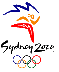 Logo der Olympiade 2000 in Sydney